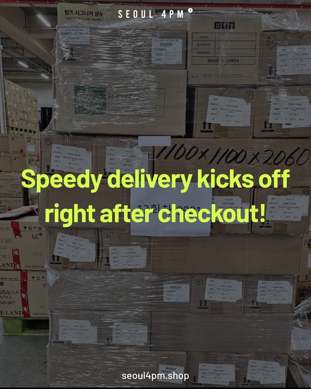 Speedy Delivery Kicks Off Right After Checkout!