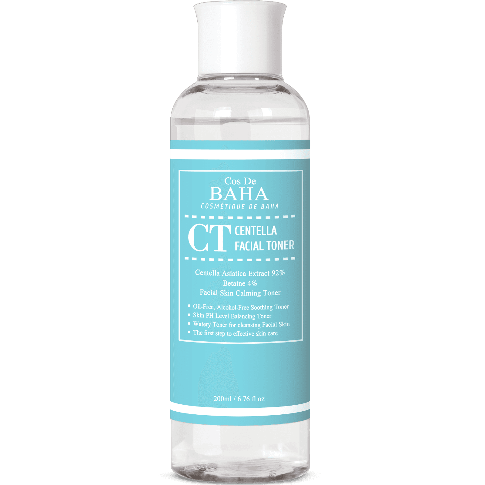 Centella Asiatica (CICA) Madecassoside Betaine 4% Facial Toner (CT) (200ml)