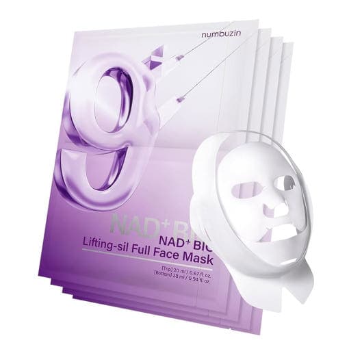 No. 9 NAD Bio Lifting-sil Full Face Pack Sheet (4ea+GWP) (1 box (4ea))