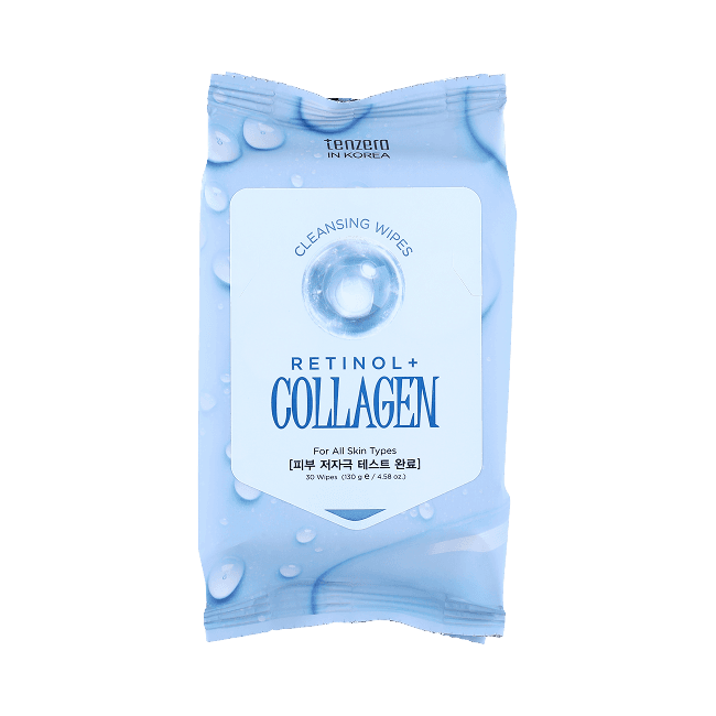 Retinol Collagen Cleansing Wipes (30 매(Wipes)
130 g)