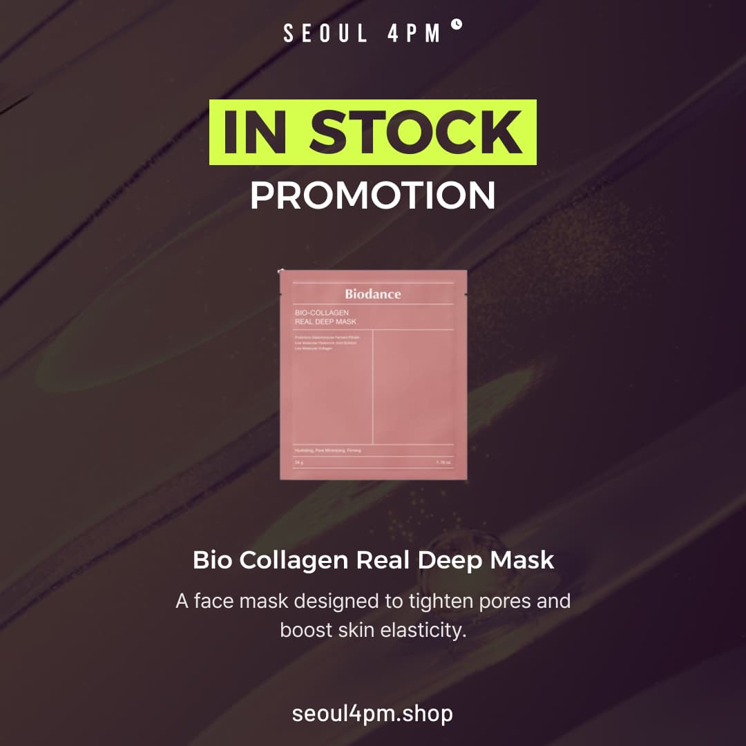 IN STOCK : Bio Collagen Real Deep Mask