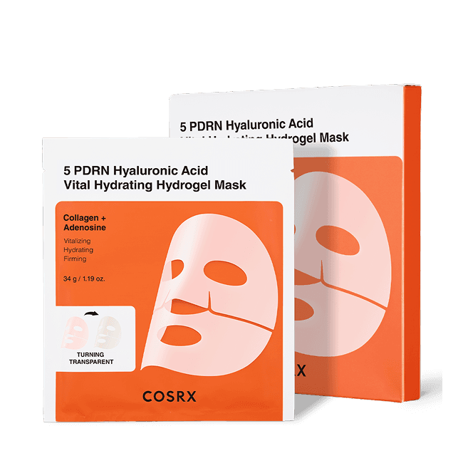 5 PDRN Hyaluronic Vital Hydrating Hydrogel Mask (3EA) (34g X 3)
