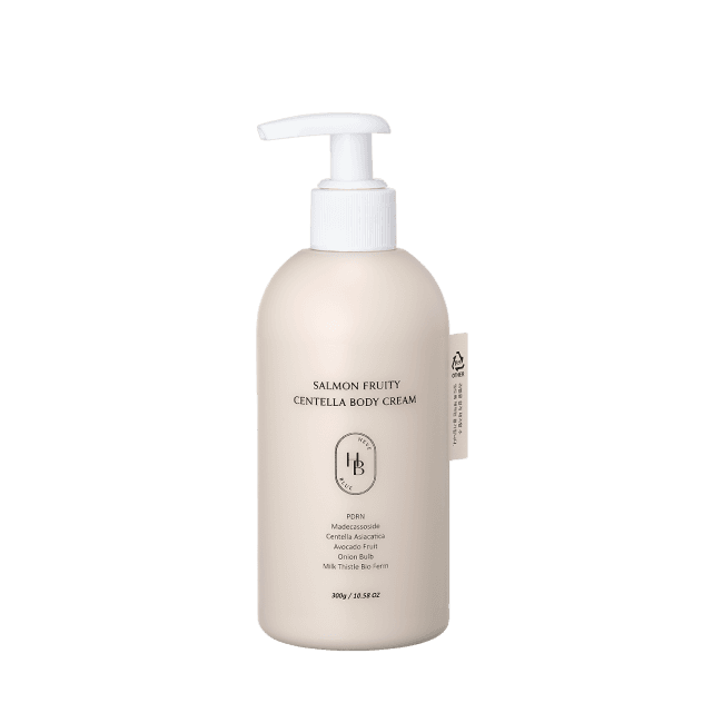 Salmon Fruity Centella Body Cream (300ml)