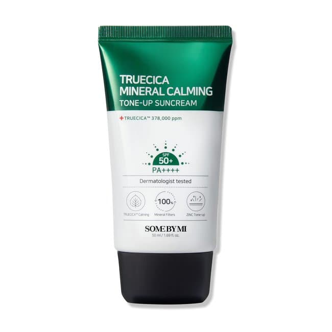 Truecica Mineral Calming Tone-Up Suncream (50ml)