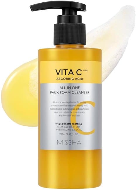 Vita C Plus All-in-One Pack Foam Cleanser 200ml (200ml)