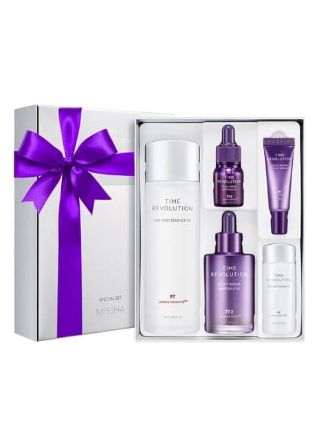 Time Revolution Bestseller 2-Piece Set 5X (5th Generation), Essence 5X + Ampoule 5X (250ml)