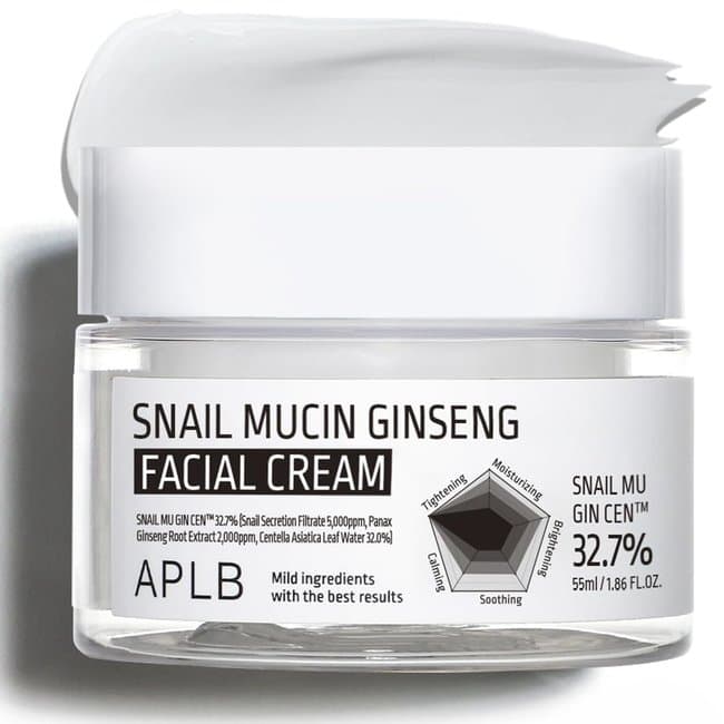 Snail Mucin Ginseng Facial Cream (55ml)