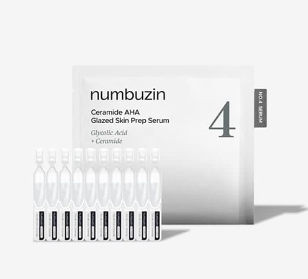 No.4 Ceramide AHA Glazed Skin Prep Serum 1.3ml*10ea (1.3ml*10ea)