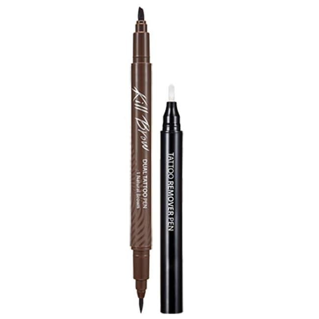 Kill Brow Dual Tattoo Pen Set 01 Natural Brown (-)