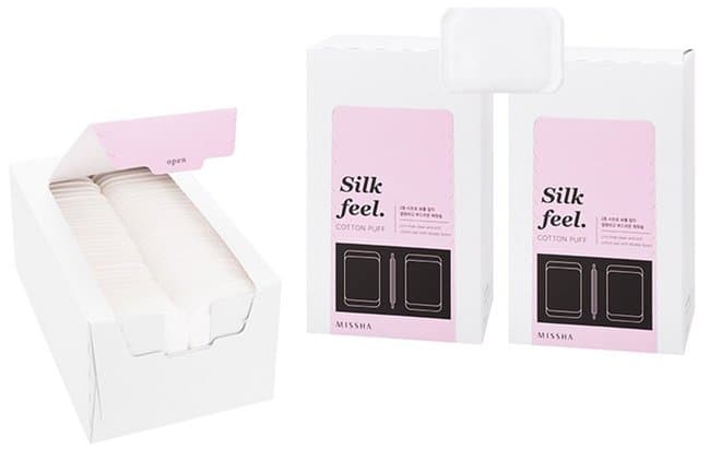 Silk Feel Cotton Pads 2017 (1EA)