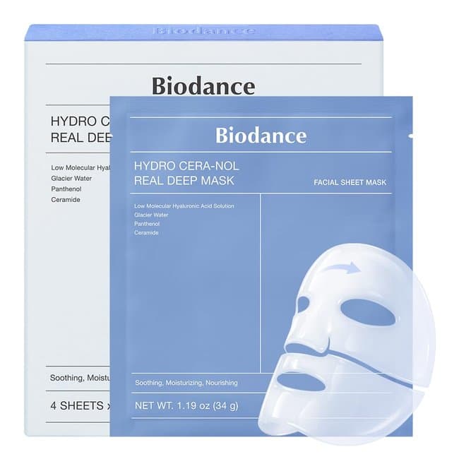 Hydro Cera-nol Real Deep Mask (34g*4ea)