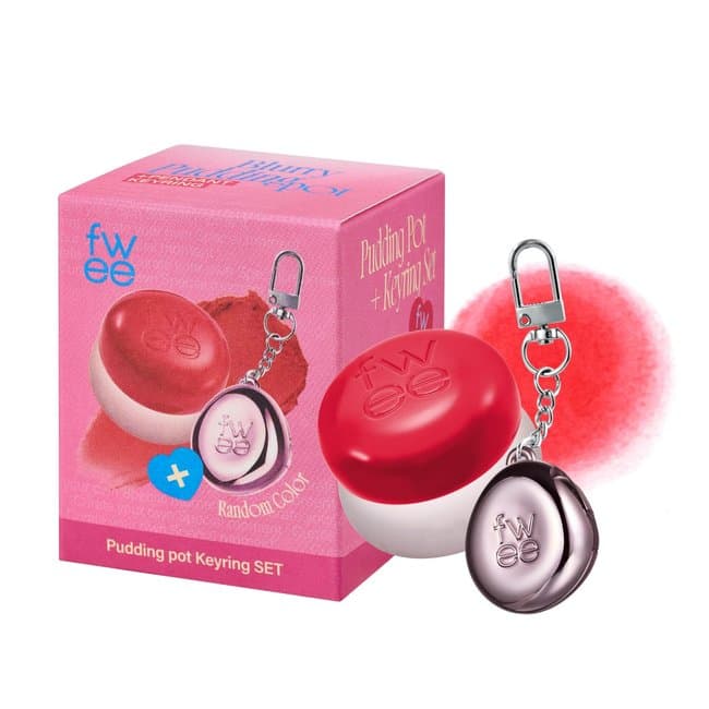 (Gl) Lip&Cheek Blurry Pudding Pot Rd01 D-Day 5G+Pendant Keyring (5g)