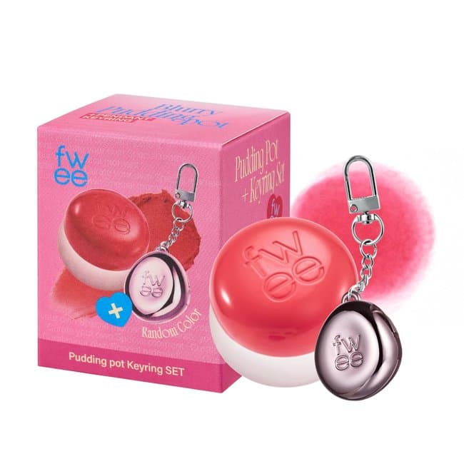 (Gl) Lip&Cheek Blurry Pudding Pot Bs01 Cool 5G+Pendant Keyring (5g)