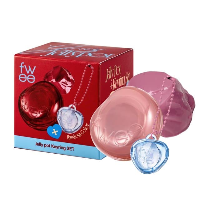 (Gl) Lip&Cheek Glowy Jelly Pot Jn02 Milky 4G+Pendant Keyring (4g)