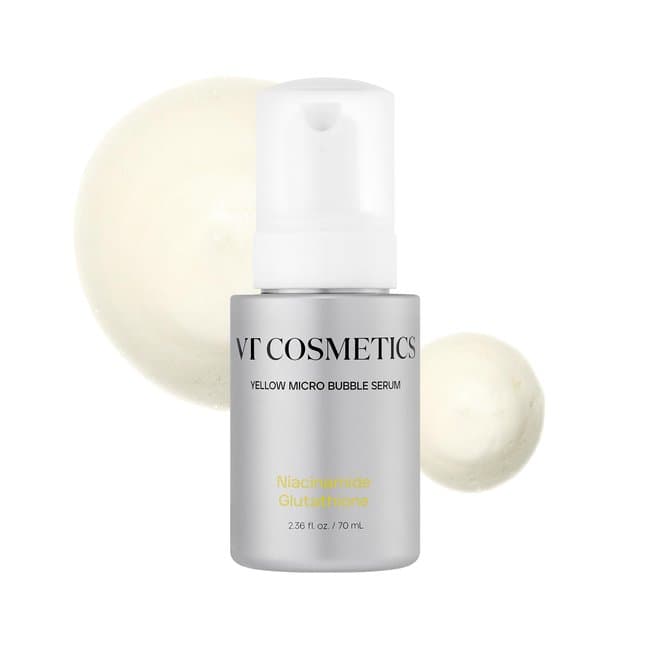 VT NIACINAMIDE GLUTATHIONE YELLOW MICRO BUBBLE SERUM (30ml)