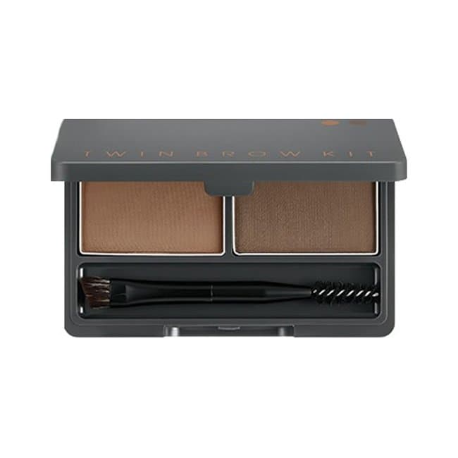 Twin Brow Kit 1No. Natural Brown (4.4g)