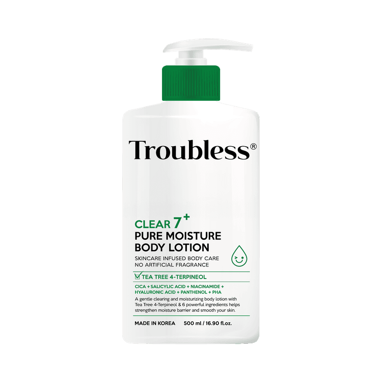 Troubless Clear 7 Plus Pure Moisture Body Lotion (500ml)