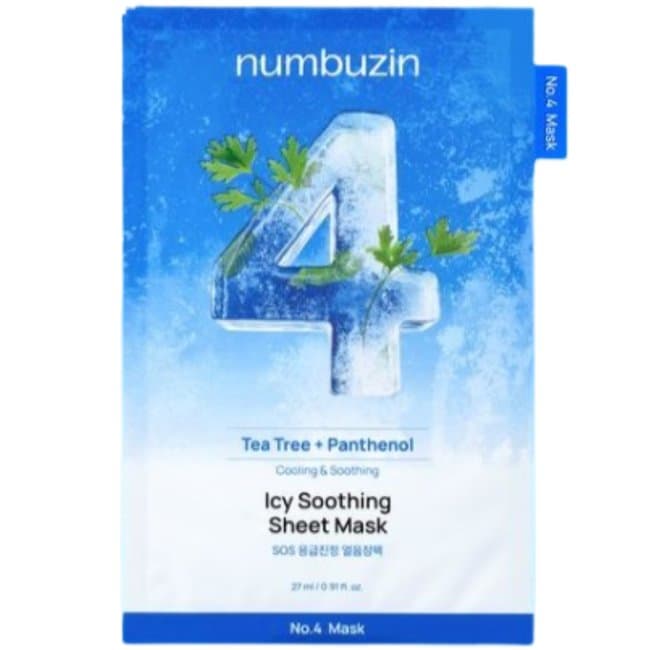No.4 Icy Soothing Sheet Mask (10ea) (1 box (10ea))