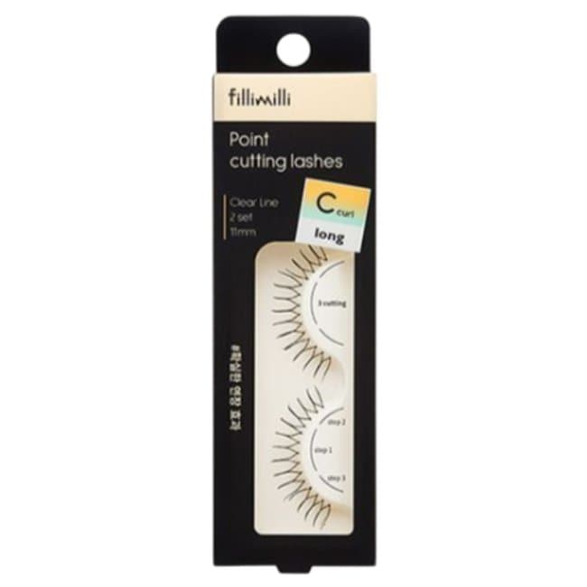 Point Cutting Lashes 01 Super Long C Curl (11mm) (-)