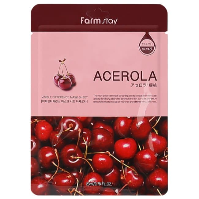 Visible Difference Mask Sheet Acerola (1sheet)