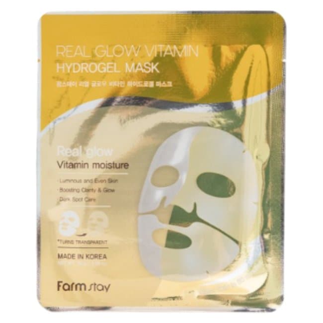 Real Glow Vitamin Hydrogel Mask (34g*5ea)