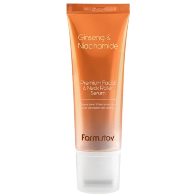 Ginseng & Niacinamide Premium Facial & Neck Roller Srrum (100ml)