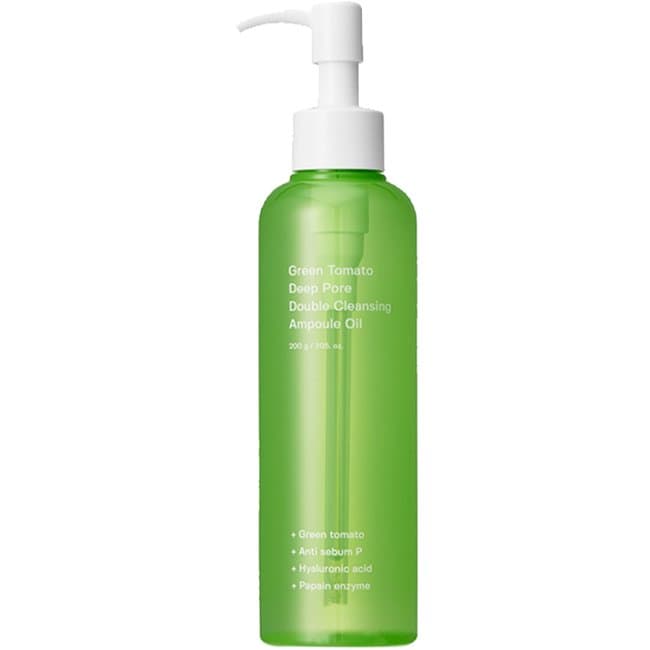 Green Tomato Deep Pore Double Cleansing Ampoule Oil (200ml)