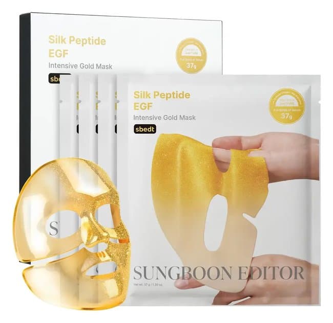 Silk Peptide EGF Intensive Gold Mask 4pcs (37g*4ea)