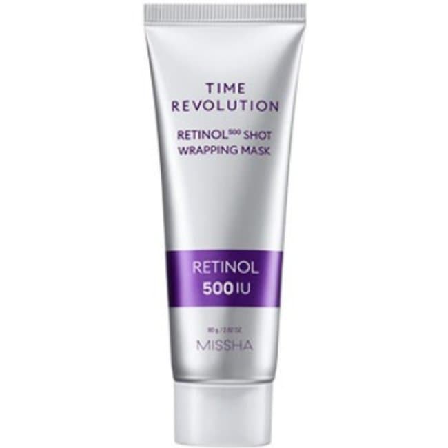 Time Revolution 500 Shot Wrapping Mask (Retinol 500) (80g)