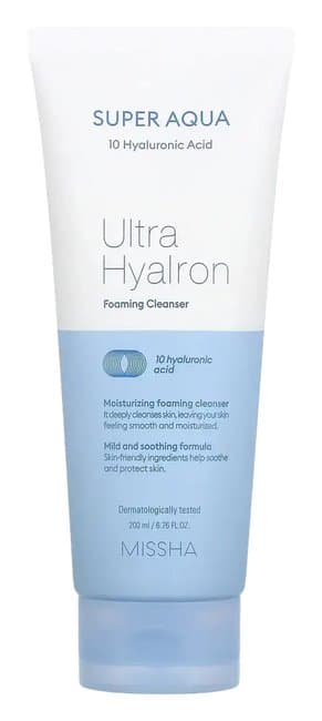 Super Aqua Ultra HyalronFoaming Cleanser 100ml (10ml)